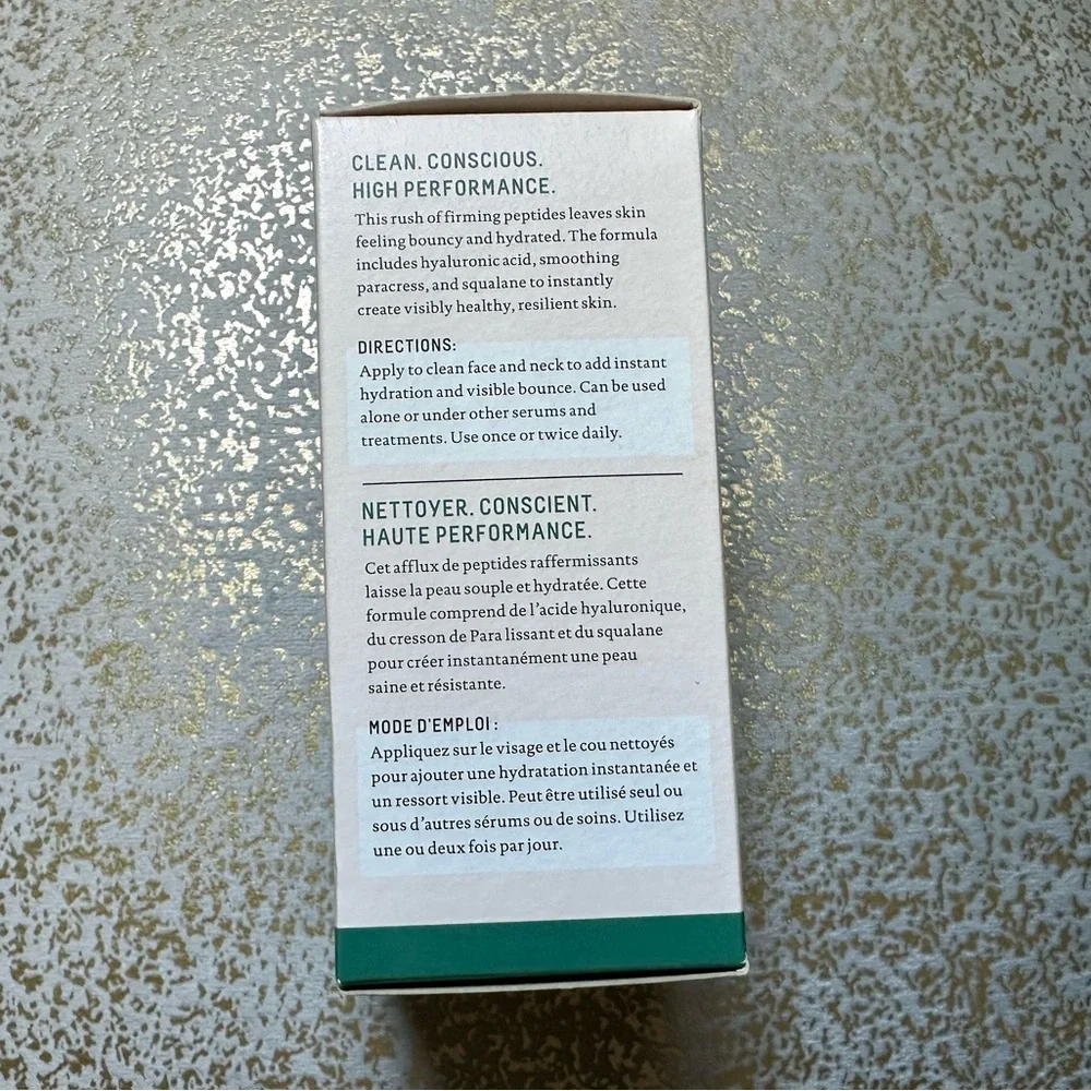 NEW, in box - Biossance Squalane + Copper Peptide Rapid Plumping Serum - Picture 5 of 8